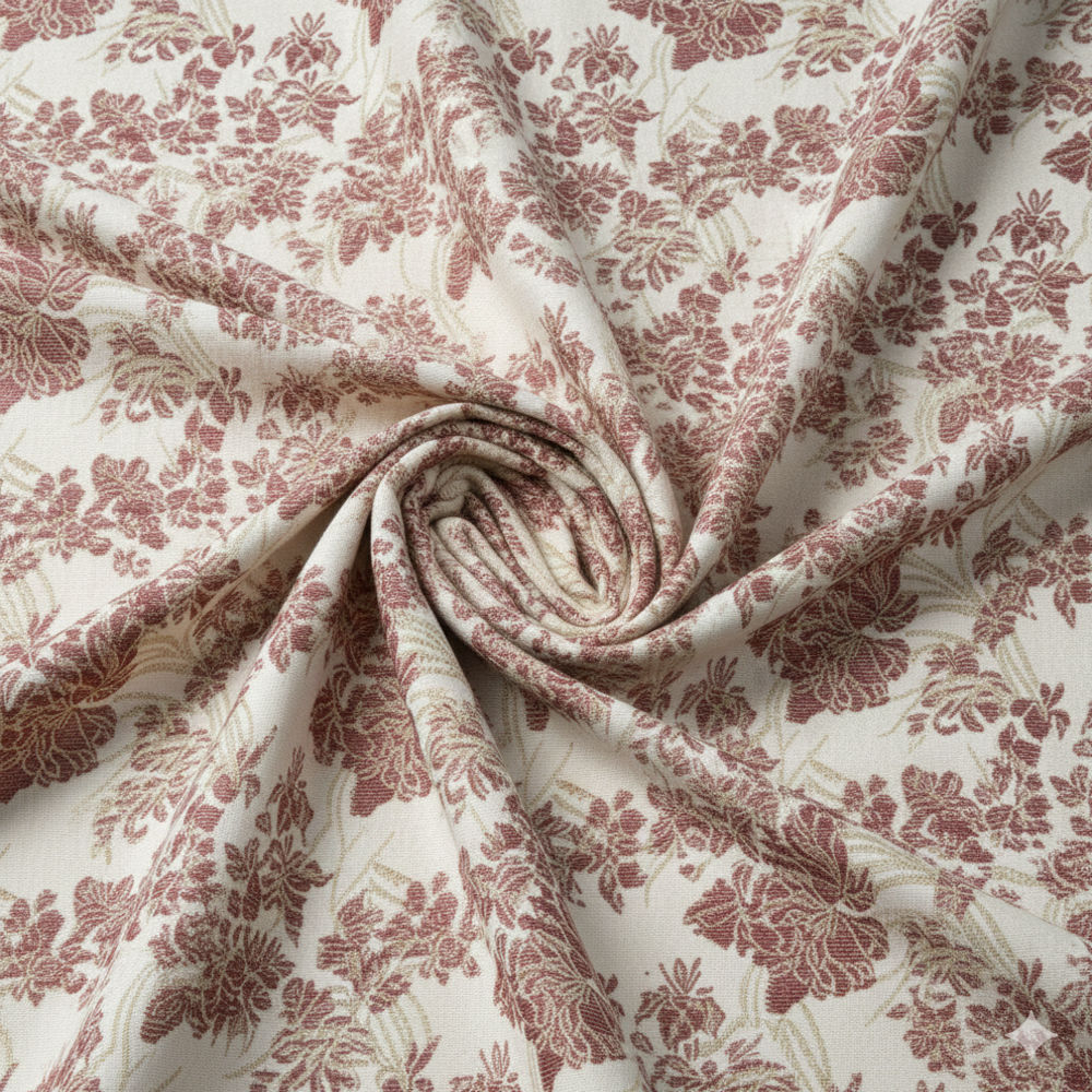 Luxury Damask floral Designer Fabric